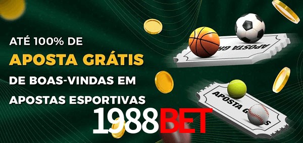 1988bet Ate 100% de Aposta Gratis